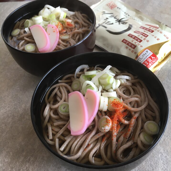 うま香だしde蕎麦♪